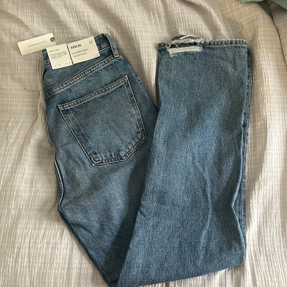AGOLDE 90’s Pinch Waist high rise Straight